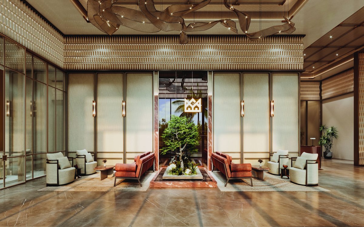 The Marquis Aura lobby