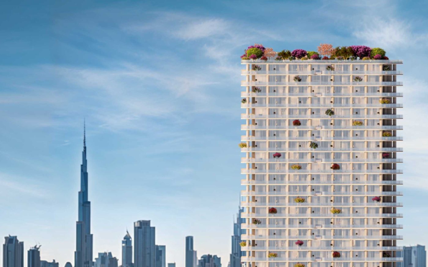 برج The WOW Tower شرکت Mr. Eight در کنار افق دبی