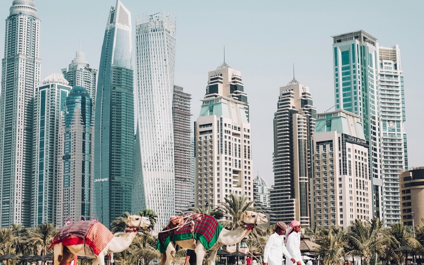 Cosmopolitan Dubai skyline